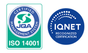 ISO 14001：2015　登録番号JQA-EM5066