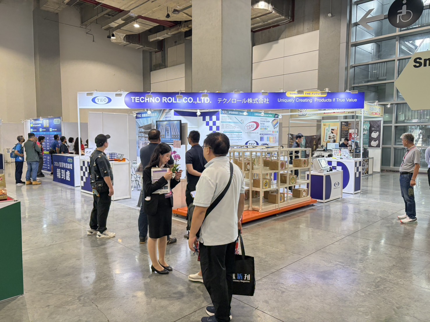 2026 台北國際物流暨物聯網展 展示ブース全景3